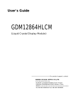 XIAMEN OCULAR OPTICS GDM12864HLCM User manual