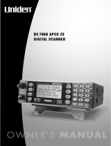 Uniden BC796D User manual