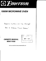Emerson MW8119SB Owner's manual