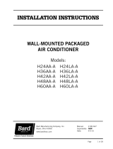 Bard H48AA-A Installation Instructions Manual