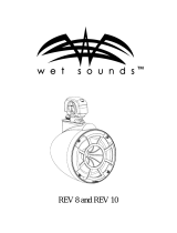 Wet Sounds Rev 10 B-SC Owner's manual