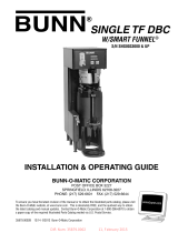 Bunn Single® TF ThermoFresh® DBC® Black 120/240V Installation guide