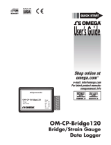 Omega OM-CP-Bridge120 Owner's manual