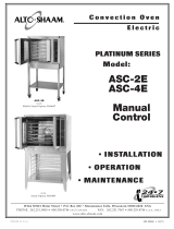 Alto-Shaam ASC-4E Series Installation, Operation and Maintenance Manual