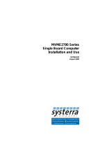 Motorola MVME2700 Series Installation and Use Manual