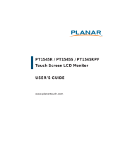 Planar PT1545RPF User manual