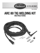 Eastwood ARC200 Stick Welder and TIG Welding Torch Operating instructions