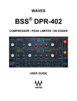 Waves BSS DPR-402 Owner's manual