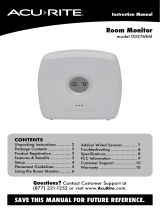 AcuRite Indoor Temperature & Humidity Monitor User manual