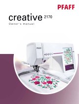 Pfaff creative 2170 User manual