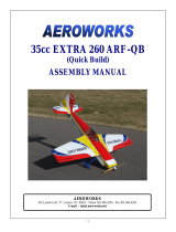 AeroWorks 35cc EXTRA 300 ARF-QB Assembly Manual