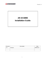 Acrosser Technology AR-ES5890 Owner's manual