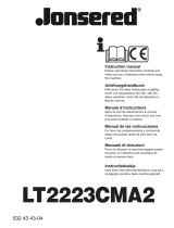 Jonsered LT 2223 CMA2 Owner's manual