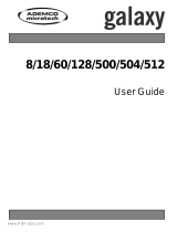 ADEMCO galaxy 512 User manual