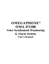 Omega OMA-P1108 Owner's manual