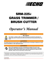 Echo SRM-225I User manual