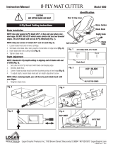 MyBinding Logan 5000 8-Ply Bevel Handheld Mat Cutter User manual