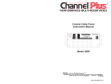Channel Plus 8200 User manual