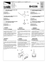 CAME B4336 Owner's manual