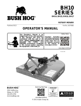 Bush Hog BH10 Series Rotary Cutters Owner's manual