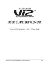 SoundCraft VI2 Owner's manual