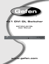 Gefen EXT-DVI-441DL Owner's manual