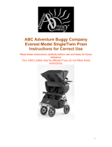 Adventure Buggy Company Everest Twin Pram Instructions For Correct Use