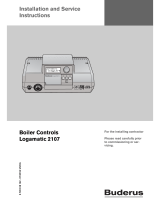 Buderus Logamatic 2107 Installation And Service Instructions Manual