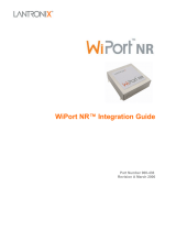 Lantronix WiPort NR Integration Guide