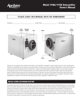 Aprilaire 1770A User manual