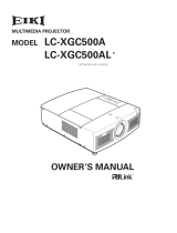 Eiki LC-XGC500A User manual
