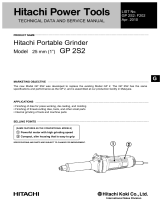 Hitachi GP 2S2 Techical Data And Service Manual