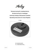 Axley 717-002 Operating instructions