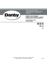 Danby DCF038A1WDB1 Owner's manual