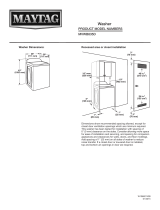 Maytag MVWB835DW Installation guide