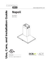 Essentials Napoli ZNA-M90CS Use, Care And Installation Manual