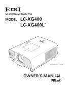 Eiki LC-XG400 User manual