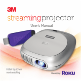 3M 3M Streaming Projector User manual