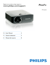 Philips PPX2055/F7 User manual