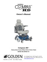 Golden Technologies Compass HD GP620 SS Owner's manual