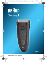 Braun 170, Series 1 User manual