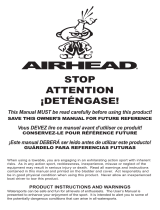 Airhead AHGF-3 Operating instructions