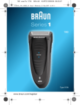 Braun 180 User manual