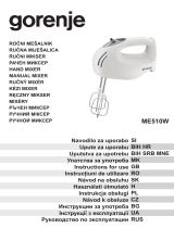 Gorenje E210MST User manual