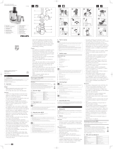 Philips HR1858/50 User manual