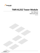 Freescale Semiconductor TWR-KL25Z User manual