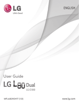 LG LGD380.A6NMBK User manual
