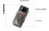 TC Electronic DITTO LOOPER User manual