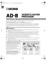 Boss AD-8 Owner's manual