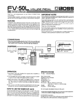 Boss FV-50H/FV-50L Owner's manual